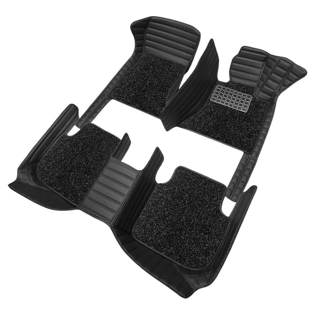 Premium 7D Luxury Car Floor Mats – Full Coverage & Multi-Layer Protection